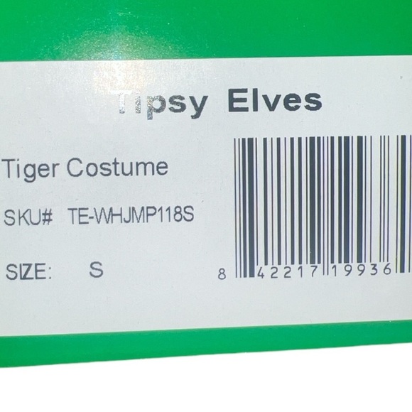 Tipsy Elves MEN'S TIGER HALLOWEEN COSTUME/COSPLAY ONESIE | NEW/NWT!!🐅🐯🐅🐯🐅🐯 - Picture 6 of 9